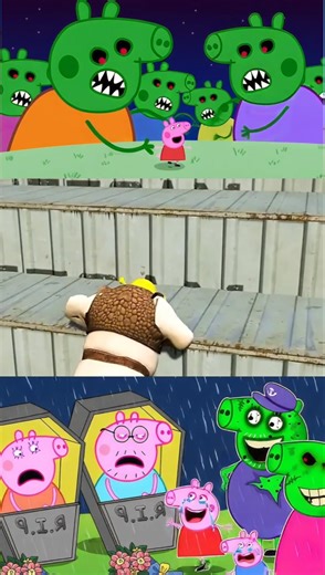 Peppa Pig Transformation dance song Tiles hop rush 🐖 #peppapig #tileshop