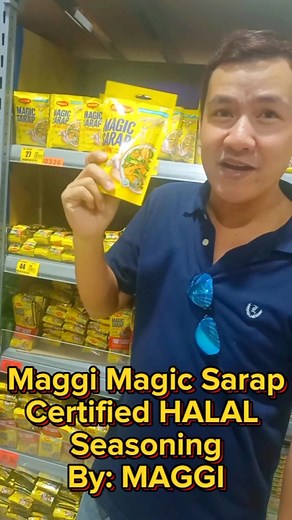 Maggi Magic Sarap👌✅👍 Certified HALAL Seasoning #MagicSarap #halal #halalfoodie #HalalFood #pinoyhalal #halalmarket | Moro Prince iah
