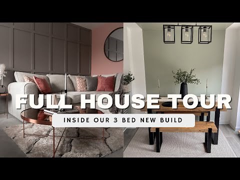 NEW BUILD HOUSE TOUR UK 2022| OUR FINISHED FIRST HOME | Katie Peake