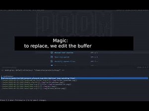 Emacs : instant search & replace with ripgrep