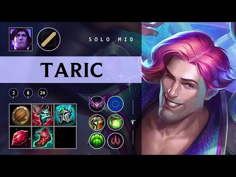 Taric Mid vs Cassiopeia - EUW Master Patch 25.24