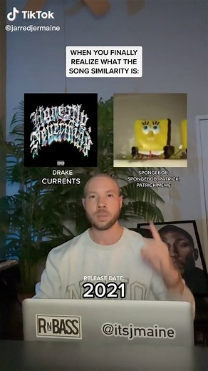 When you finally realize what the similarity is with Drake “Currents” from his new album ‘Honestly, Nevermind’ with Spongebob Spongebob Patrick Patrick (credit @Izail ⚡️) #drake #currents #honestlynevermind #album #music #spongebob #spongebobsquarepants #meme #similar #spongebobspongebobpatrickpatrick