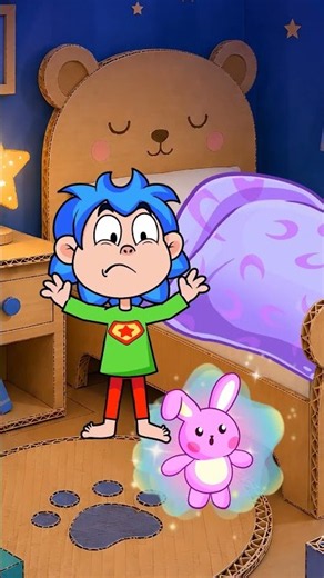 🌙 Don't Be Scared, Boo! 🐰 The Bunny Shows Him the Truth | Chaka Kids