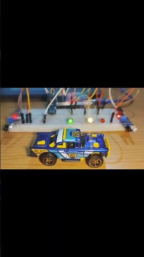 AUTOMATIC PARKINGLOT CAR COUNTER - ARDUINO #shorts #shortvideo #short #shortsfeed #shortsvideo #how