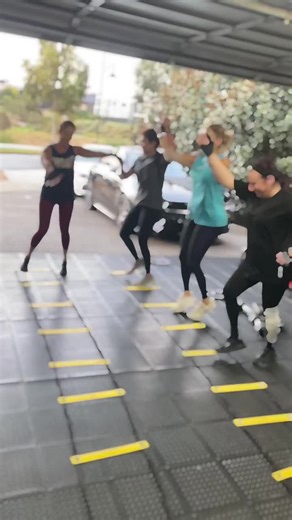 Kolo Dance Moves in This Morning's Bootcamp Session