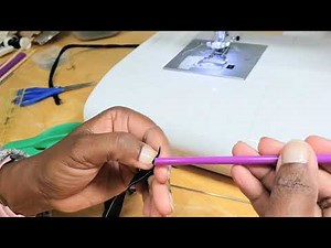 Fabric Tube Turner Using the Dritz 3/16" Quick Turn