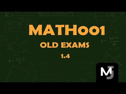 MATH001 1.4 OLD EXAMS