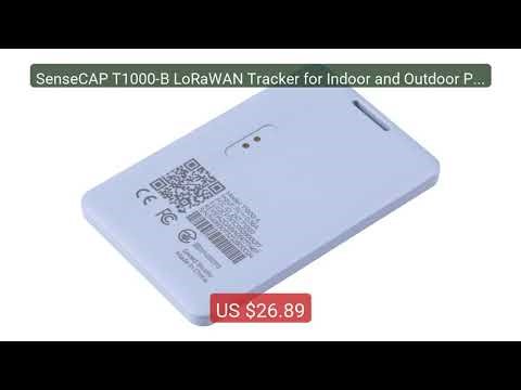 SenseCAP T1000-B LoRaWAN Tracker for Indoor and Outdoor Positionin... — Best Deal 2026 | Shop Now!