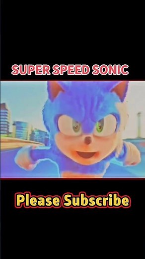 Sonic’s Fastest Moment Ever ⚡ | Super Speed Scene! #sonic #edit