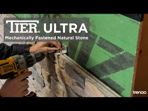 TIER ULTRA - Mechanically Fastened Natural Stone - Installation Guideline