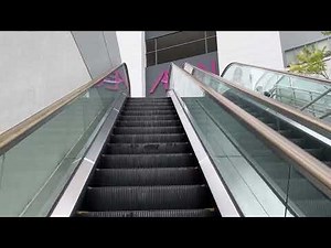 【フジテック】8X エスカレーター 1X オートスロープ イオンモール大日 8X escalator & autoslope Aeon mall Dainichi Osaka Japan