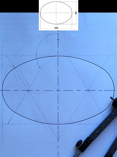 Cómo dibujar una ELLIPSE Parte 1