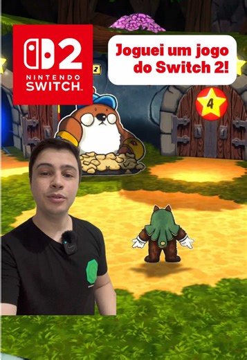 Joguei um jogo do Nintendo Switch 2 e tá maravilhoso! 🤭 mas joguei no PC… Ruffy and the Riverside é um jogo de mundo aberto que se inspira em games plataforma 3D clássicos como Super Mario 64, Banjo-Kazooie e Crash Bandicoot e tem uma estética baseada em Paper Mario e desenhos animados. O jogo está previsto para ser lançado em abril para PC, PlayStation 5, Xbox Series e Nintendo Switch. A versão para o Switch 2 foi confirmada pela publisher Phiphen Games, mas não tem data certa de lançamento po