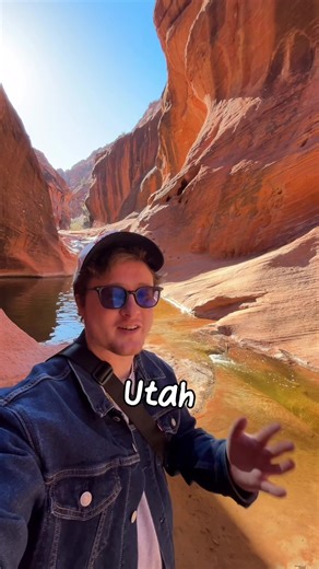 This is the Red Reef Trail in Utah 🇺🇸 #utah