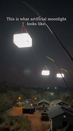 moon light lighting shooting film maker #sportslighting #moviepreview #behindthescenes #movie