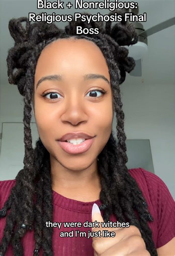 The time my coworker thought the devil sent dark witches to give me a tampon #spiritualtok #storytime #nonreligious #deconstruction #psychosis