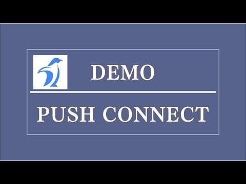 シンプルWEBプッシュ通知 PUSH CONNECT デモプレイ