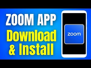 How to ZOOM App Download on Android | ZOOM WORKPLACE Install in Play Store