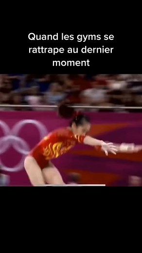En mode ultra instinct gymnastique gymnaste reaction chanceux lucky | Sebastien_lambert