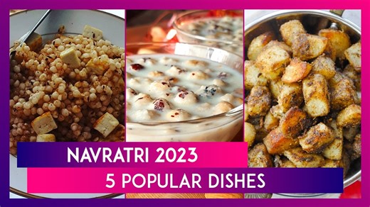 Navratri 2023: From Sabudnana Khichdi To Makhana Kheer, 5 Dishes To Try As You Fast For Nine Days