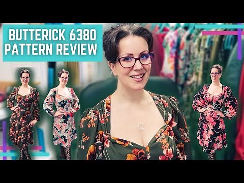 Butterick 6380 Review :: A Very Versatile 1940's Inspired Dress .... Once You Get The Sizing Right!