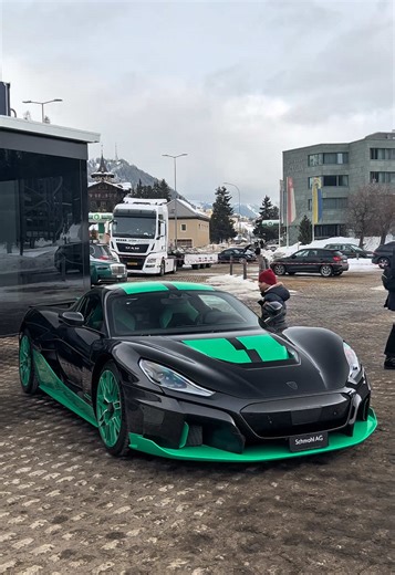 Driving the Rimac Nevera: Snowy Adventures Await