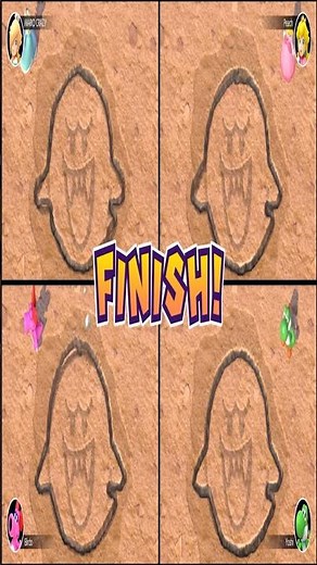 Who Draws the Best Boo Super Hard Minigame in Mario Party Superstar!