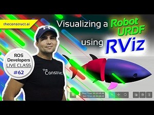 ROS Developers LIVE-Class #62: Visualizing a Robot URDF in RViz