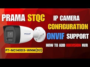 How to Enable ONVIF in PRAMA IP Camera & Add to Hikvision NVR | Tamil Guide #Signature Surveillance
