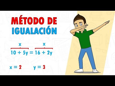 RESOLVER SISTEMAS DE ECUACIONES MÉTODO DE IGUALACIÓN Super fácil - Para principiantes
