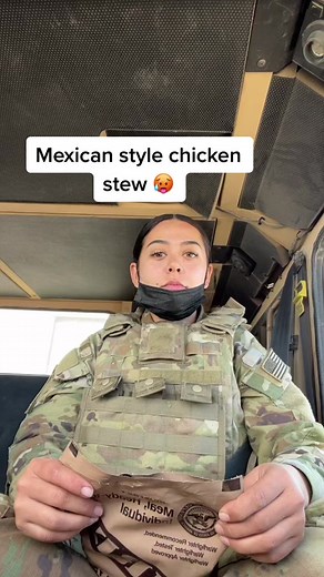 Trying Mexican Style Chicken Stew MRE | Military Food Taste Test