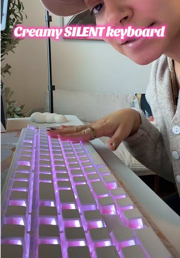 Discover the Quietest Creamy Silent Keyboard Today