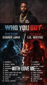 Kendrick Lamar vs. Lil Wayne: EPIC Rap Battle KO! Who You Got? #shorts