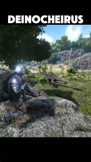 😱Deinocheirus in The Island😱 #dinosaur #arksurvivalevolved #arksurvivalascended #gaming #ark