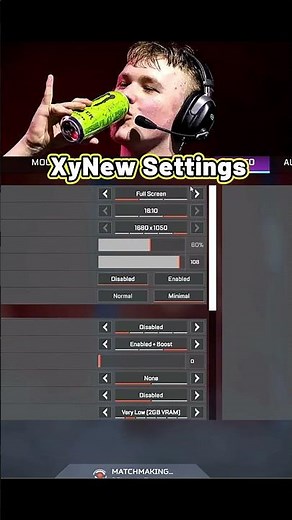 Xynew Apex Settings - #apexlegends #apex #apexsettings #settings #sensitivity #sensi #apex参加型