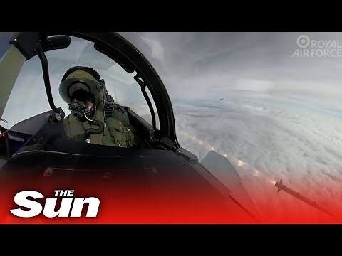RAF warplanes shoot down 53 drones in biggest ever missile firing exercise