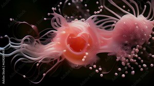 Spirillum volutans is a corkscrewshaped bacterium that typically lives in watery environments. At a microscopic level the individual bacteria appear with a distinctive