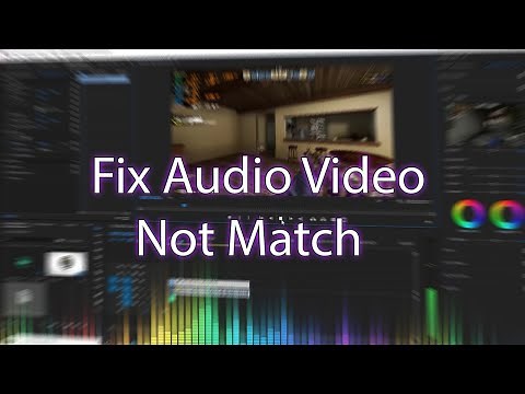 How to Fix Premiere Pro Audio not matching with video | Solved out of sync import 3 (Easy Method)