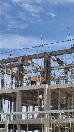 Steel Beam Installation LIKE A PRO! 🇺🇸 Construction Site