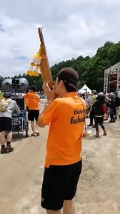3.3K views · 61 reactions | A Japanese band MONO MINI used Thai Isan Music for their march while participating the Fuji Rock Festival 2019 in Japan. Link to the original clip on YouTube: https://youtu.be/JyWqFDSEeFQ | Thai Culture to the World | Facebook