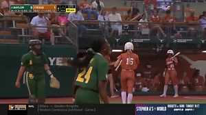 31K views · 836 reactions | THE BEARS RUN-RULE THE LONGHORNS!  No. 21 Baylor picks up a big Friday night victory over No. 5 Texas, 9-1. #NCAASoftball x  LHN / Baylor Softball | NCAA Softball | Facebook