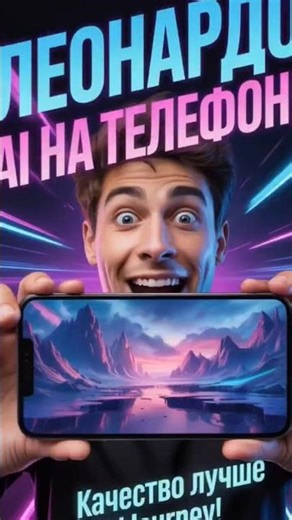 Лучше Midjourney? Leonardo.ai на телефоне 🔥