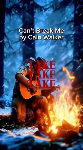 Can’t Break Me 🔥 First time I’ve posted this song! How do you like it? Let me know down in the comments 👇 #strongman #outlawcountry #blues #bluecollarboys #bluecollar | Cain Walker Music