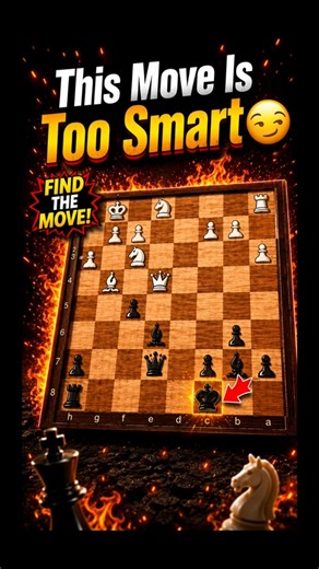 This Move Is Too Smart 😏 | chess puzzles