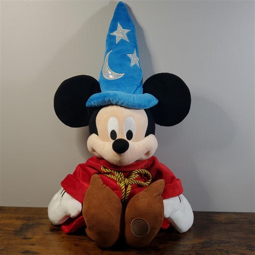Early 2000s Fantasia Mickey Mouse Plush - Disney Store Original 24 Inch - Etsy