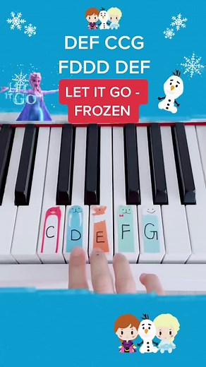 Let It Go - Frozen Piano Tutorial
