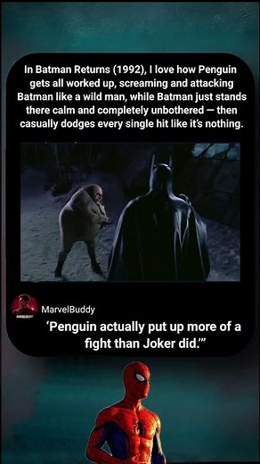 Batman Returns (1992) – Penguin’s Rage vs Batman’s Calm Made This Scene Hilarious