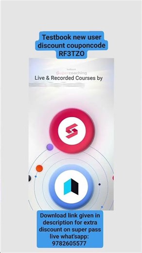 testbook app download link & latest discount coupon code for new users#superpasslive#passpromax #pw