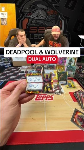 DEADPOOL AND WOLVERINE SIGNED THIS CARD😱