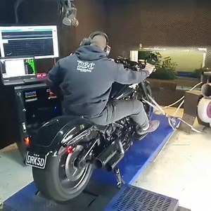 1.7M views · 4.1K reactions | M8 Supercharged Fatboy. 204hp & 165ft. (Mainline dyno figures) After some more r&d with our shop bike. We managed to pick up 30hp with the same boost. This is our stage 1 supercharger kit with only a cam upgrade & slip on mufflers. Just look at that power curve. #allinhouse #webuiltit #wetunedit #weknowwhatworks #nothingtohide #114ci #supercharged #darksidebuilt | DarkSide Custom Harleys | Facebook